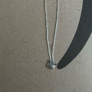 Delicate Silver Camera Charm Necklace - Women Jewelry